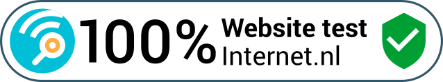 Internet.nl websitetest 100%